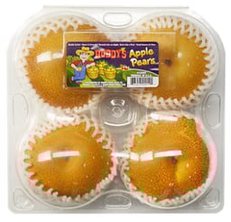 Pears Asian Clamshell 4 Count - 4 CT