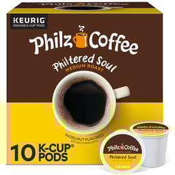 Philz Coffee Philtered Soul K Cup Pod Coffee Single Serve Keurig K Cup Pods Medium Roast Coffee - 10 Count