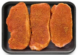 Pork Chops Boneless BBQ Seasoning - 1.25 Lb