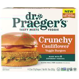 Dr Praeger Burger Veggie Crunchy Cauliflower - 10 Oz