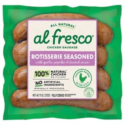 Alfresco Chicken Sausage Rotisserie Seasoned - 11 Oz
