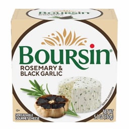 Boursin Rosemary & Black Garlic Cheese Spread - 5.3 Oz