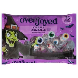 Overjoyed Eyeball Bubblegum Flavor Gumballs - 35 Each
