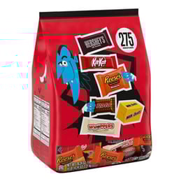 Hershey Miniatures Assorted Flavored Halloween Candy Bulk Bag - 78.24 Oz