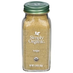 Simply Organic Sage Ground - 1.2 OZ