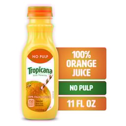 Tropicana Pure Premium 100% Orange Juice Original No Pulp Single Serve - 11 Fl. Oz.