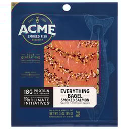 Acme Salmon Smoked Everything Bagel - 3 OZ