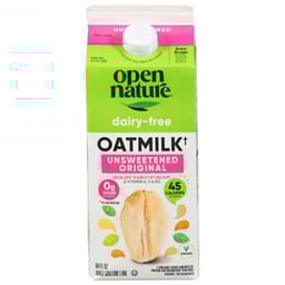 Opn Nat Original Unsweetened Oatmilk 64 Fz - 64 FZ