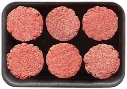 Signature Select Ground Beef Patties 80% Lean 20% Fat - 25.6 Oz