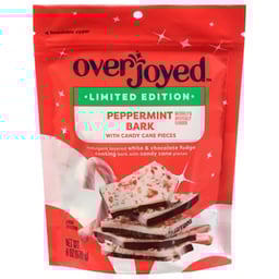 Overjoyed Peppermint Bark with Candy Cane Crunch - 6 Oz