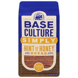 Base Culture Bread Honey Hint Simply - 15 OZ