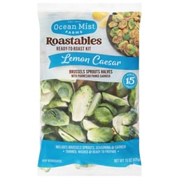 Roastables Brussels Sprouts Halves Lemon Caesar 15oz - 15 OZ