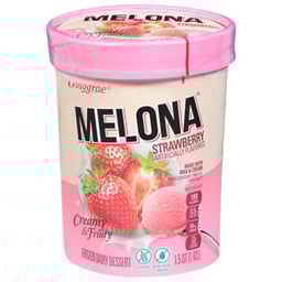 Melona Strawberry Ice Cream Tub 1.5 Qt - 1.5 QT