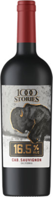 1000 Stories High Proof Cabernet Sauvignon Wine - 750 ML
