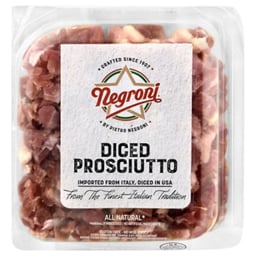Negroni Diced Prosciutto - 4 OZ