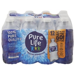 Pure Life Purified Water 12-12fz - 12-12 FZ