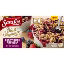 Sara Lee Cobbler Cup Berry Bliss 2pc - 10 OZ