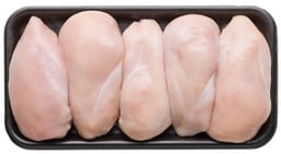 Chicken Breast Boneless Skinless Value Pack Service Case - 3.5 LB