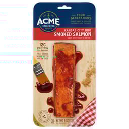 Kansas City Bbq Smoked Salmon 4 Oz - 4 OZ