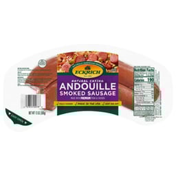 Eckrich Natural Casing Andouille Smoked Sausage 13 Oz - 13 OZ