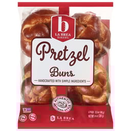 La Brea Bakery Pretzel Buns - 14 OZ
