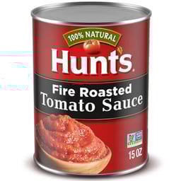 Hunt's Fire Roasted Tomato Sauce 100% Natural Canned Tomato Sauce, 15 Oz - 15 OZ