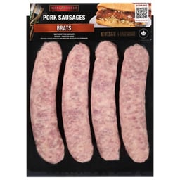Marcangelo Bratwurst Pork Sausages 23.84oz - 23.84OZ