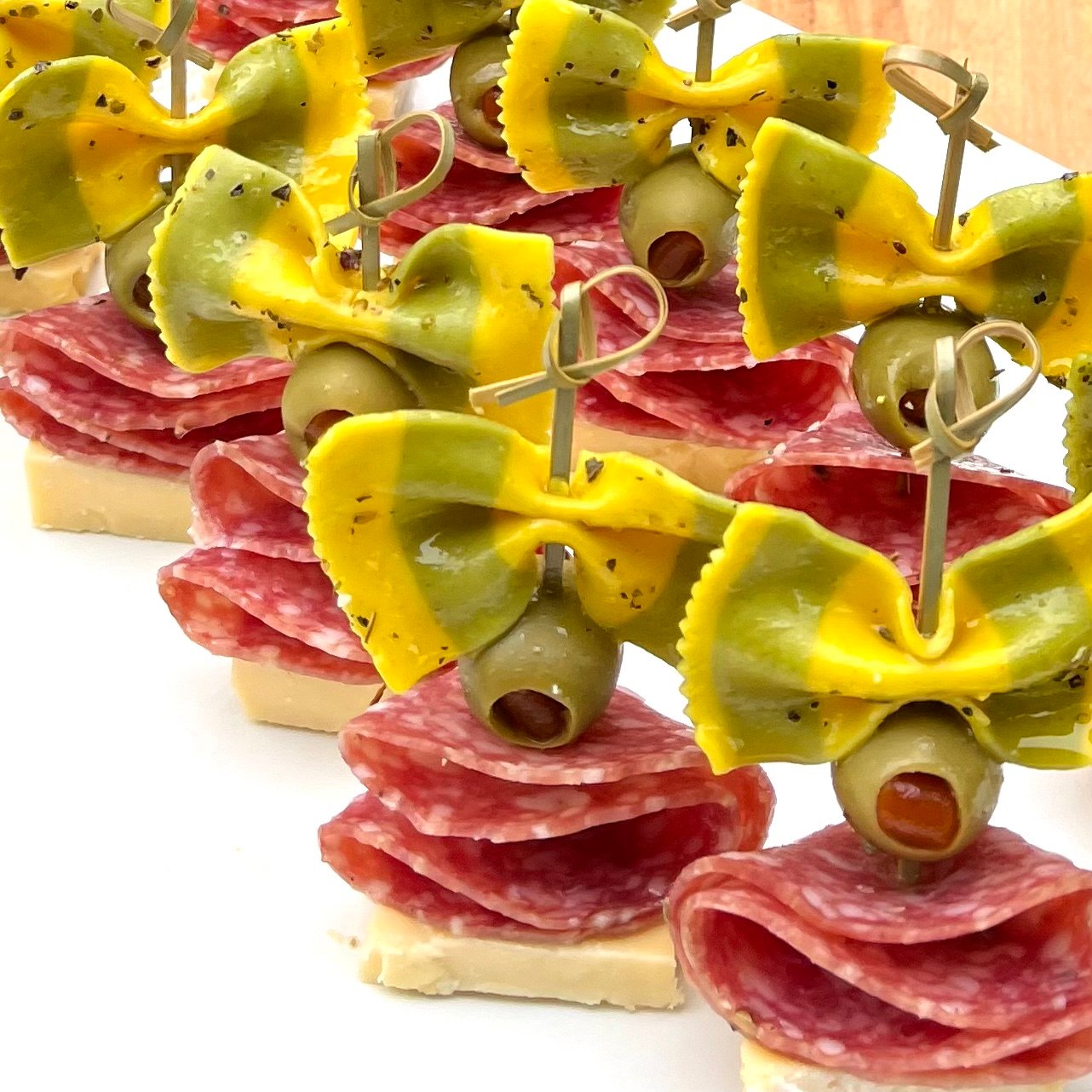 Italian Bow Tie Pasta Bites