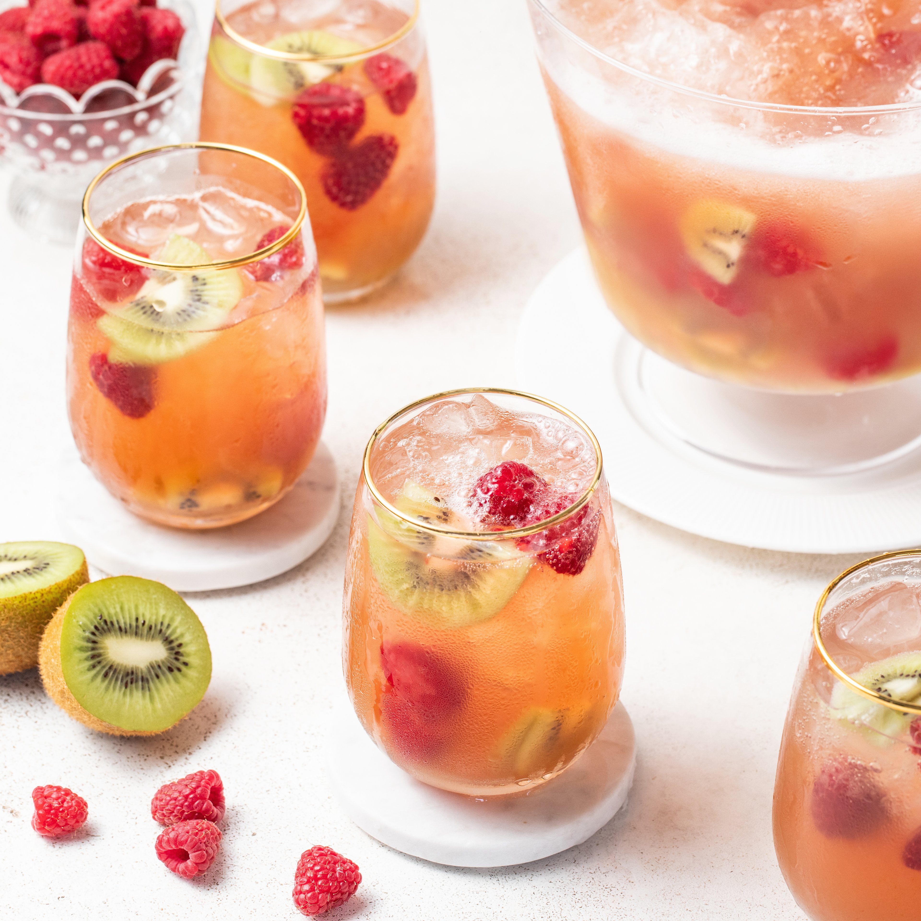 Sparkling Raspberry-Lemonade "Princess" Punch