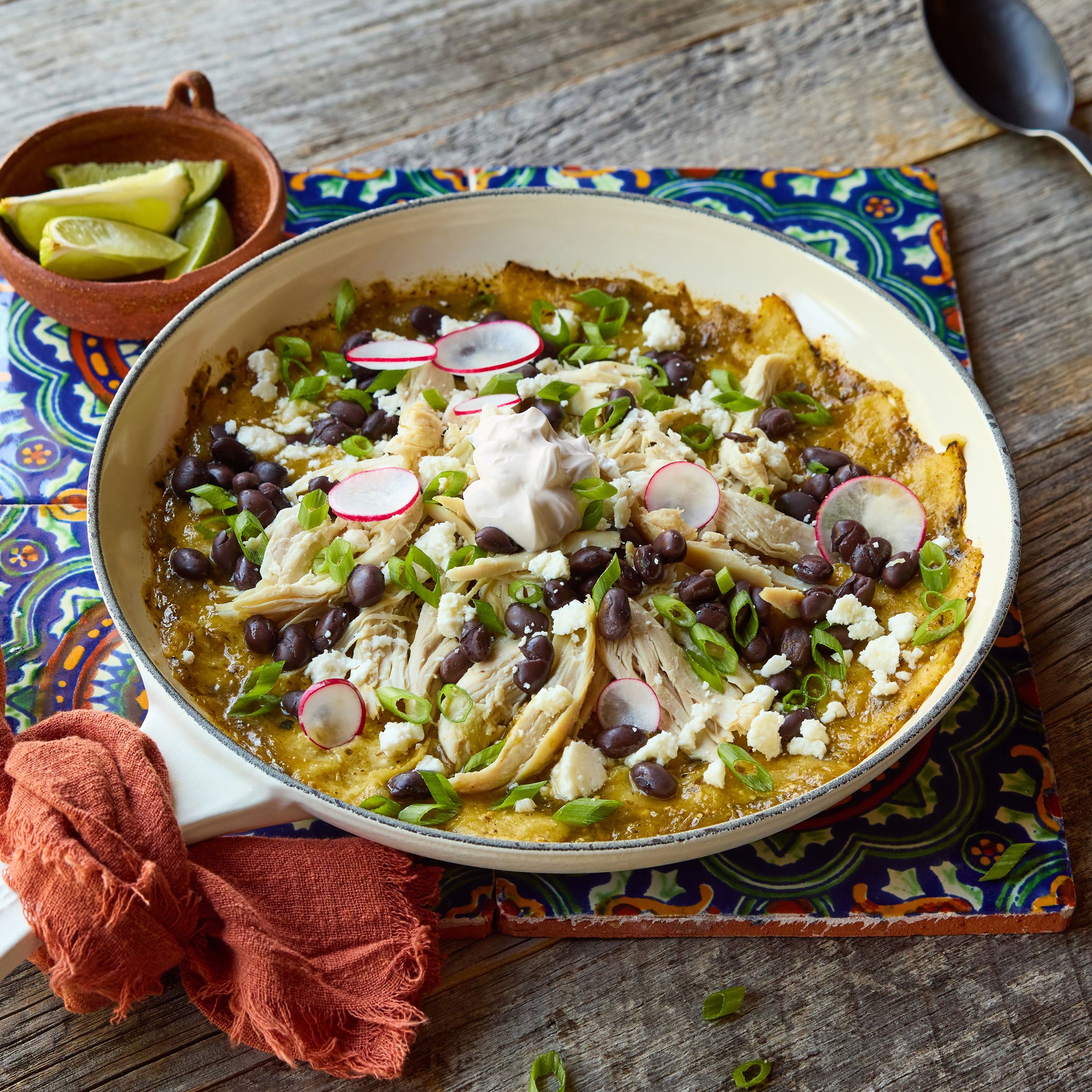 Chicken and Black Bean Chilaquiles by Old El Paso® 