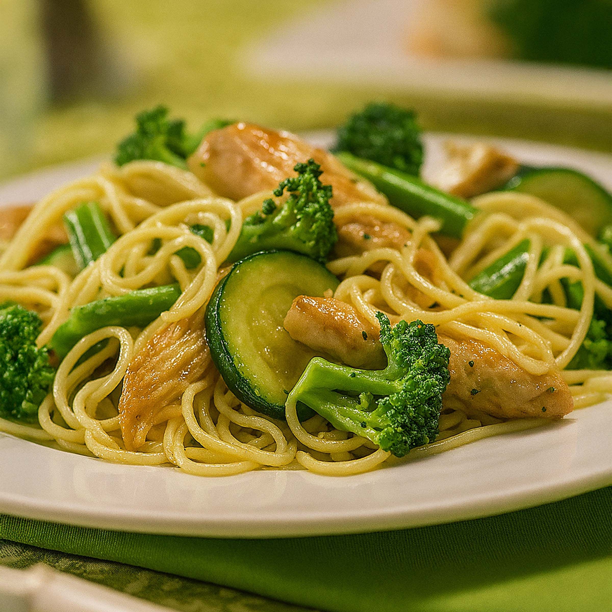 Pasta and Chicken with Green Vegetable Trio by Pasta Roni®
