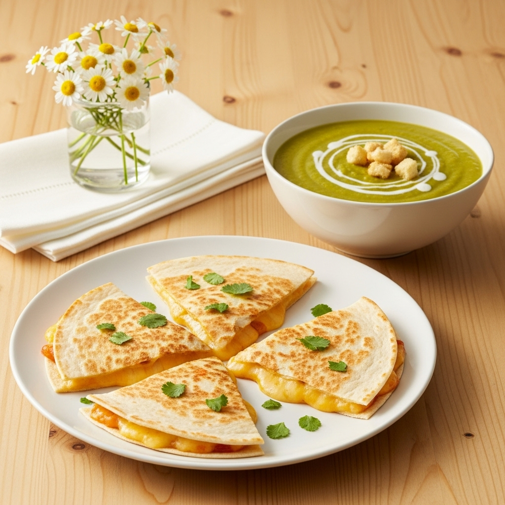 Grilled Cheese & Split Pea Soup