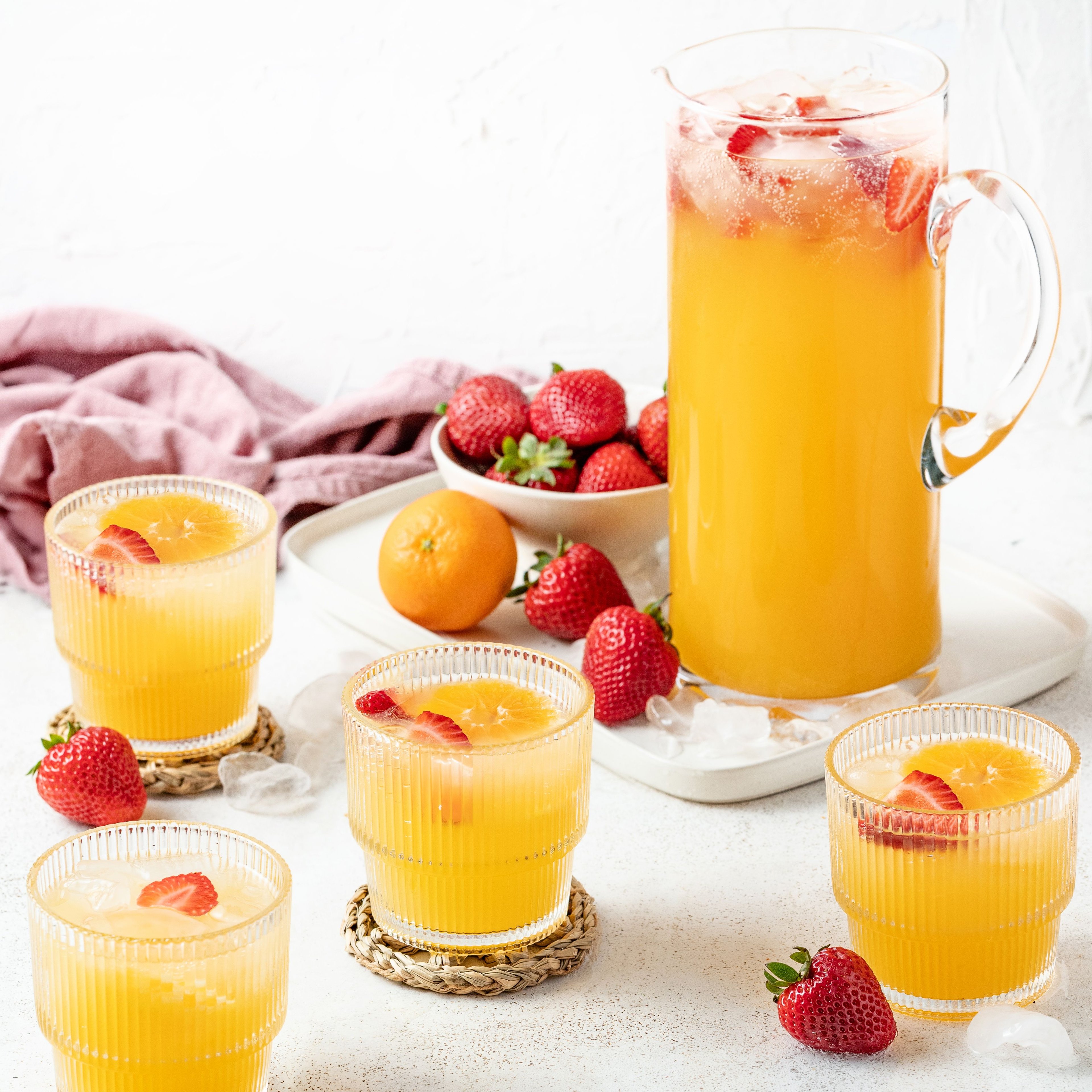 Tropical "Jungle" Fruit Punch for Kids