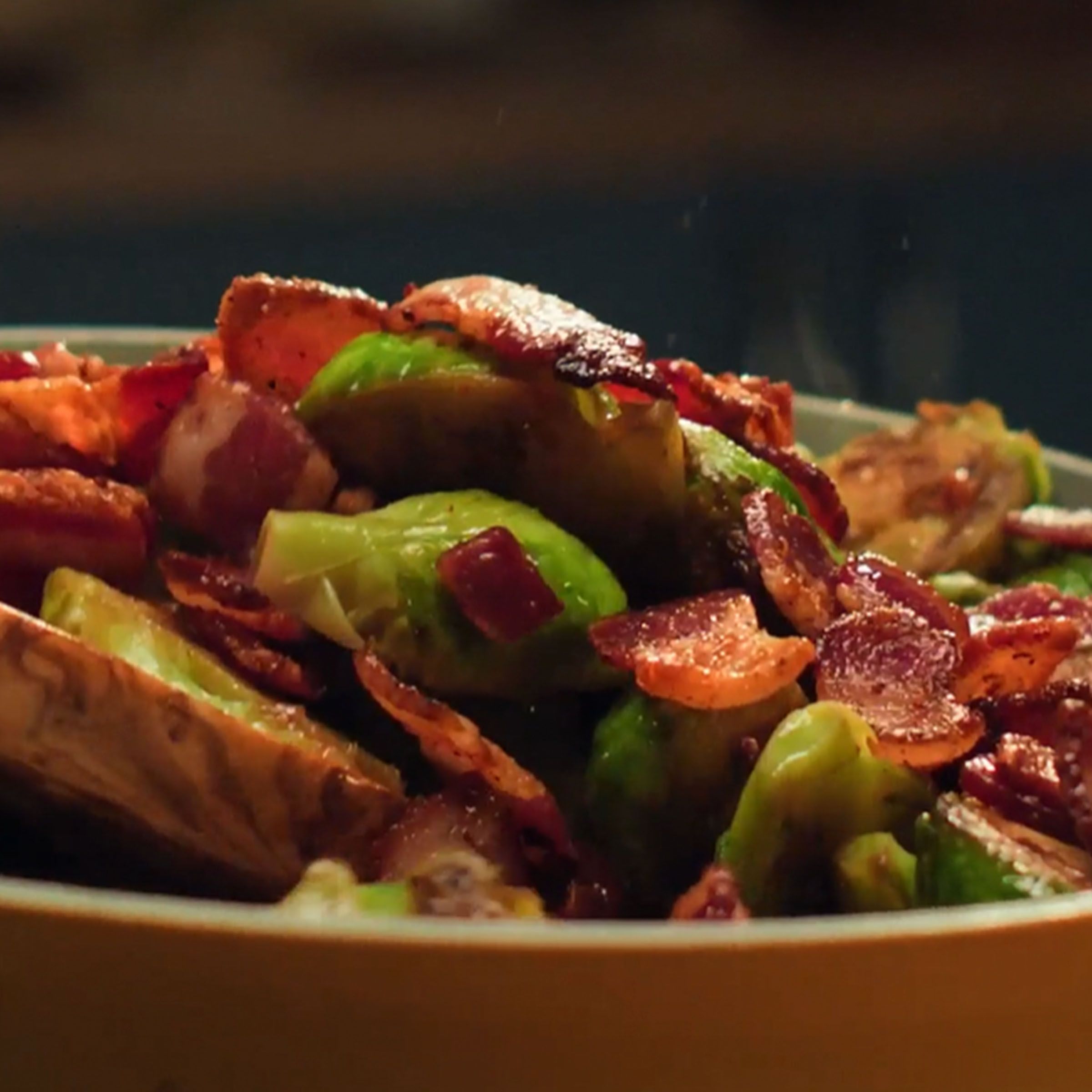 Bacon with Brussels Sprouts by National Pork Board