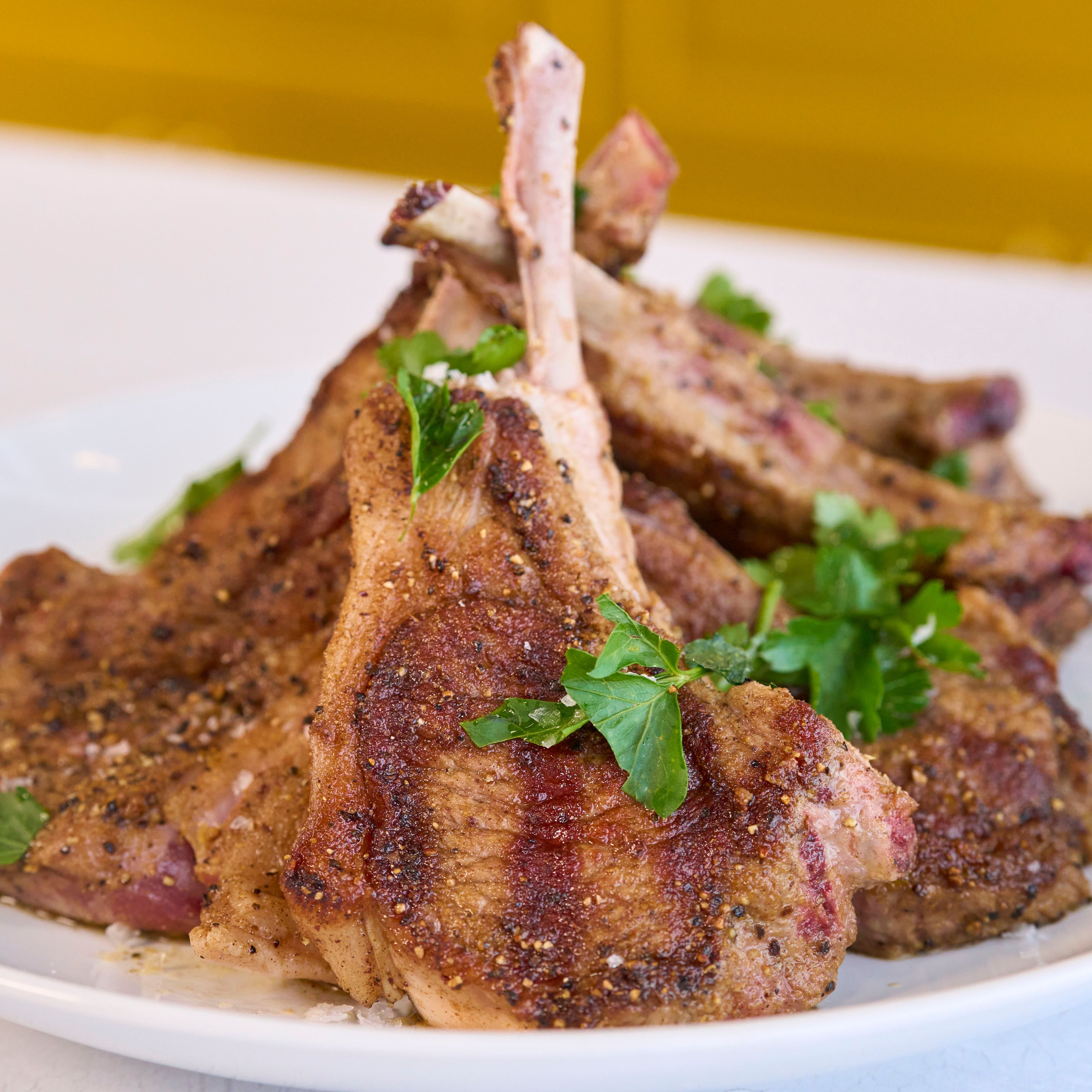Grilled Lamb Chops by Joel Gamoran