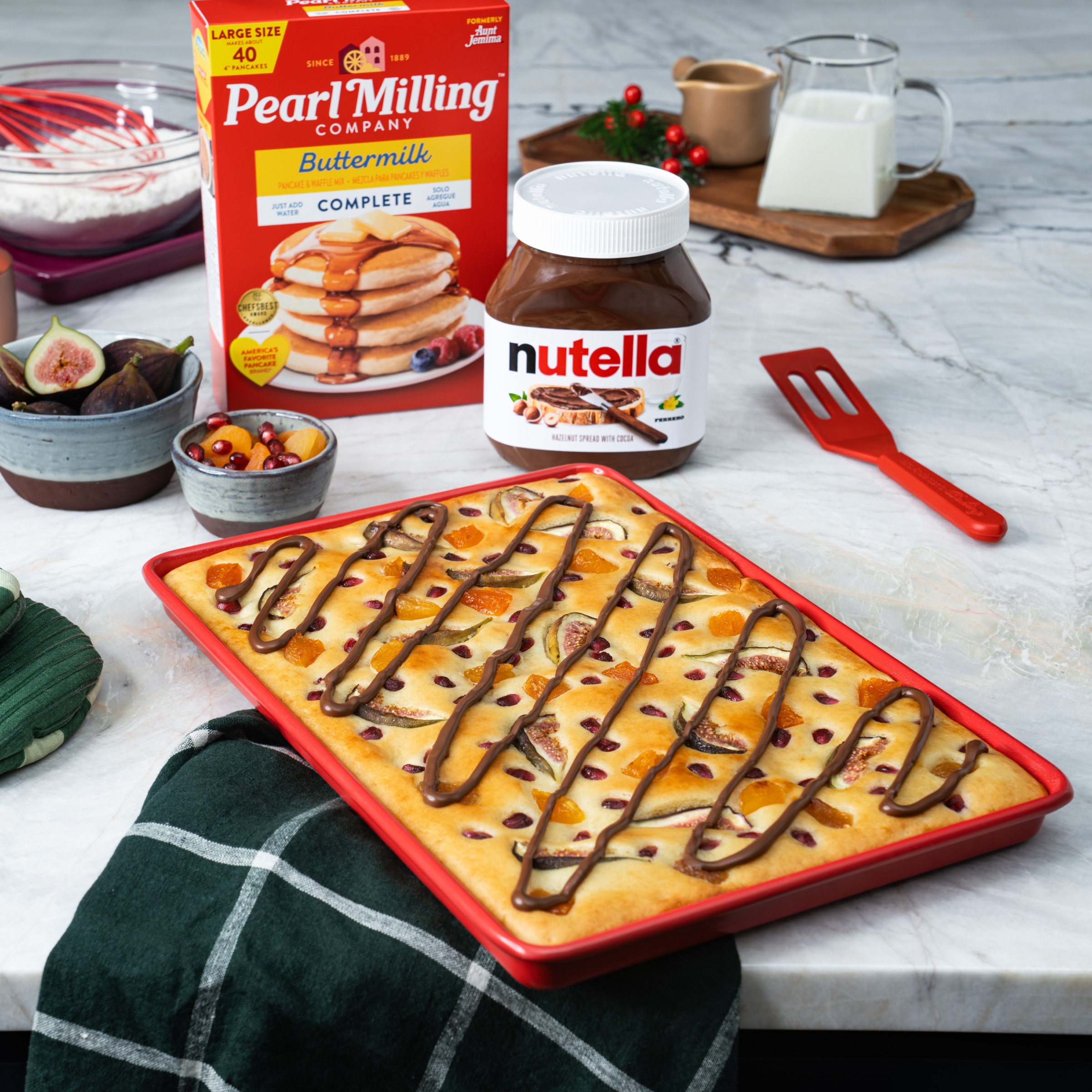 Sheet Pan Pancake by Quaker® & Nutella® 