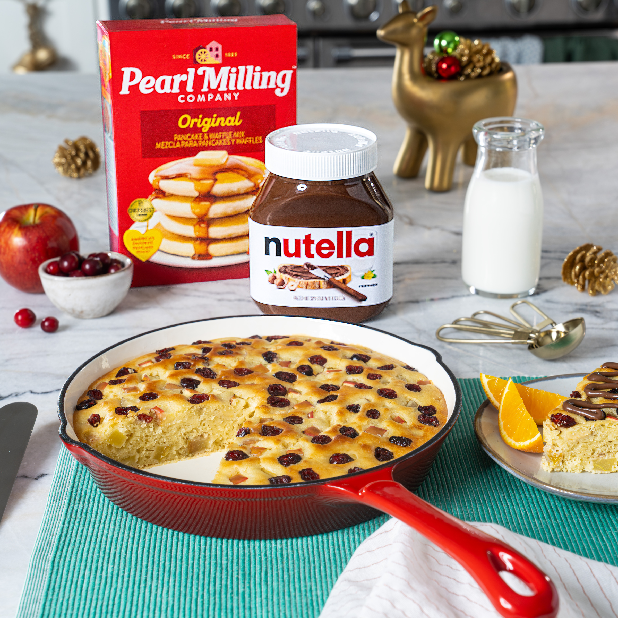Skillet Pancake by Quaker® & Nutella® 