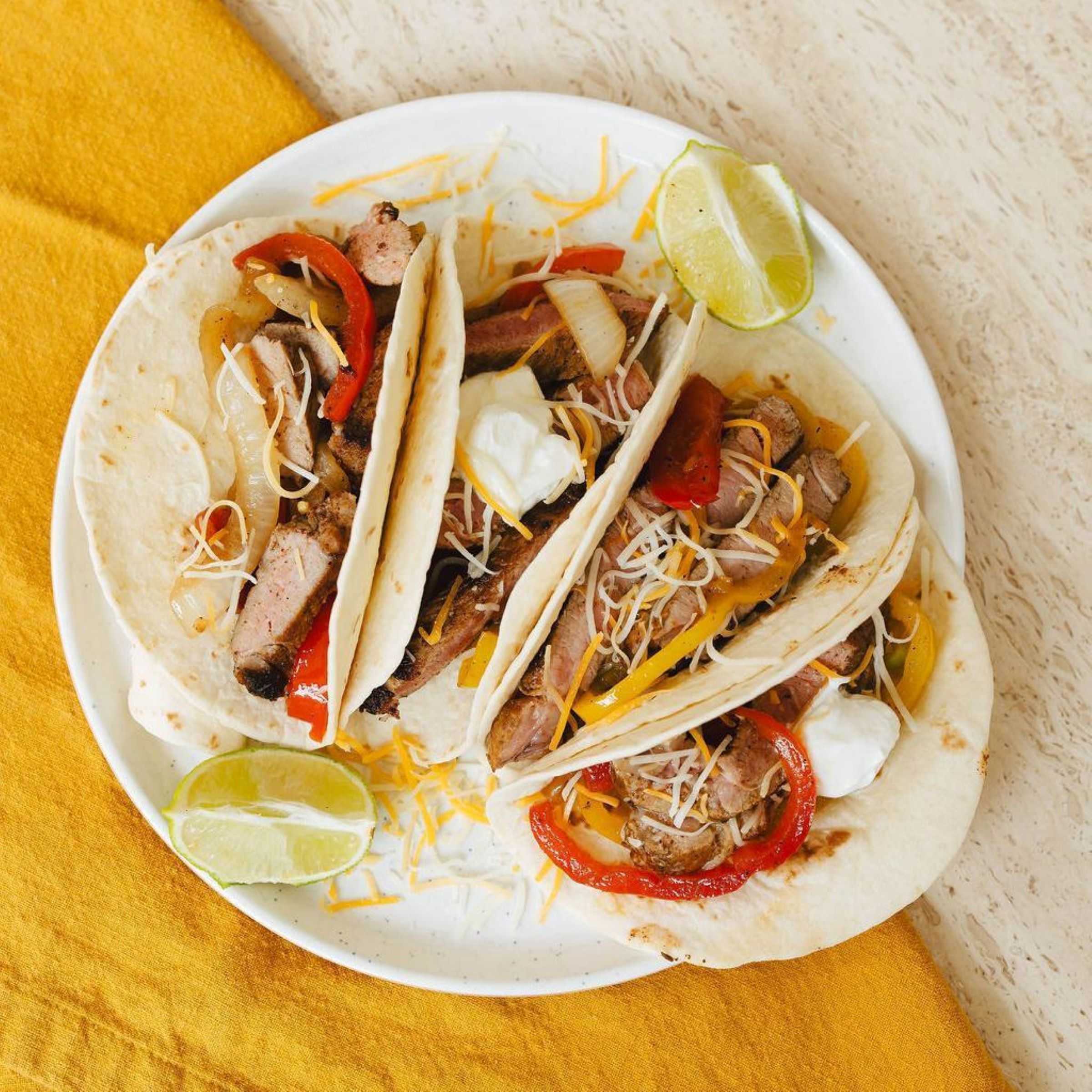 Niman Ranch Boneless Pork Butt Steak Fajitas