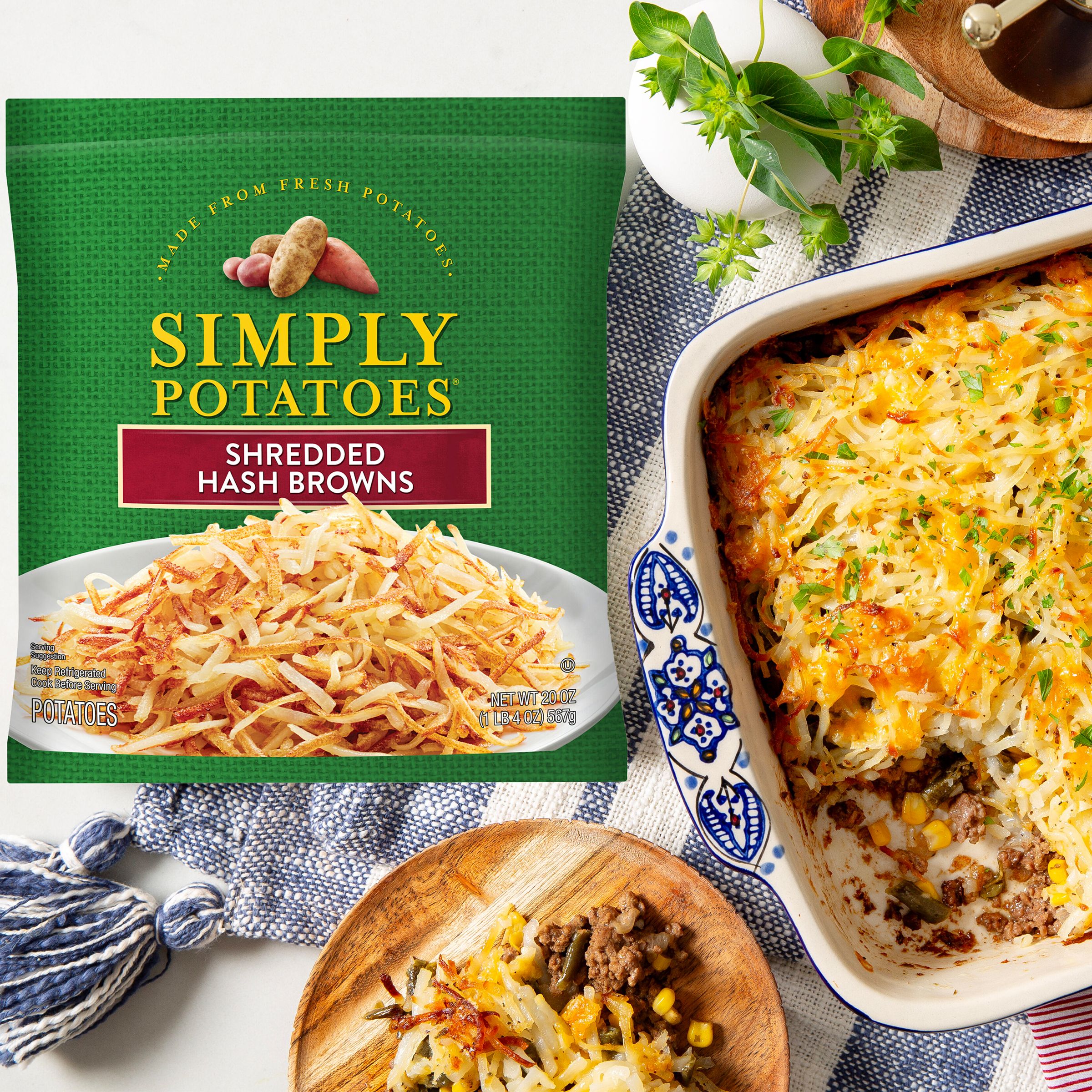 Shepherd’s Pie Hash Brown Bake by Bob Evans®