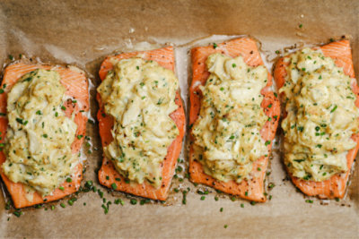 Baked Salmon with Crab | Balducci's