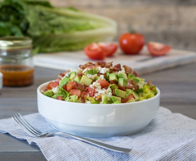 BLT Chopped Salad with Avocado Pavilions
