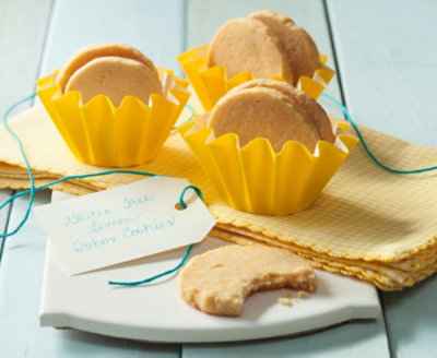 Gluten-Free Lemon Icebox Cookies
