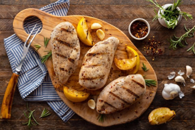 Grilled Chicken with Lemon