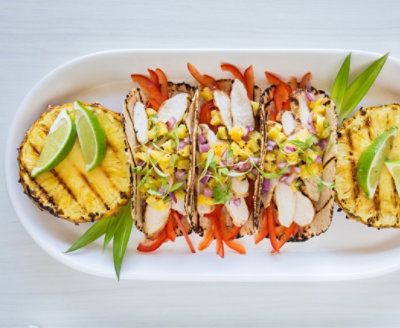 Grilled Spicy Chicken Taco & Pineapple Salsa JewelOsco