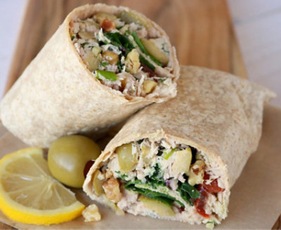 Lemon Walnut Tuna Wrap Safeway