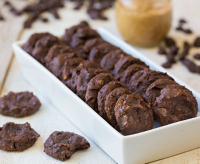 Super Gooey Peanut Butter Chocolate Drops