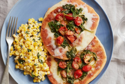 Pizza Dough Tostadas with Italian Street Corn Albertsons