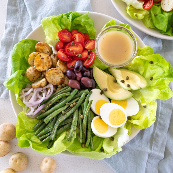 Veggie "Salade Niçoise" with Egg, Avocado, Potatoes & Green Beans