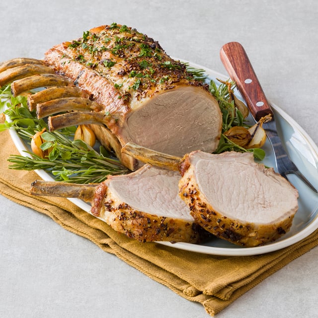 Roasted Rack of Pork