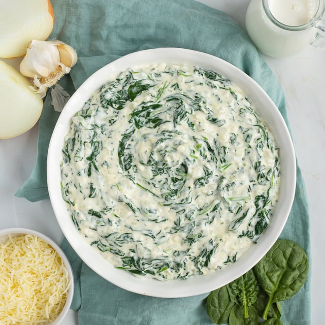 Holiday Creamed Spinach